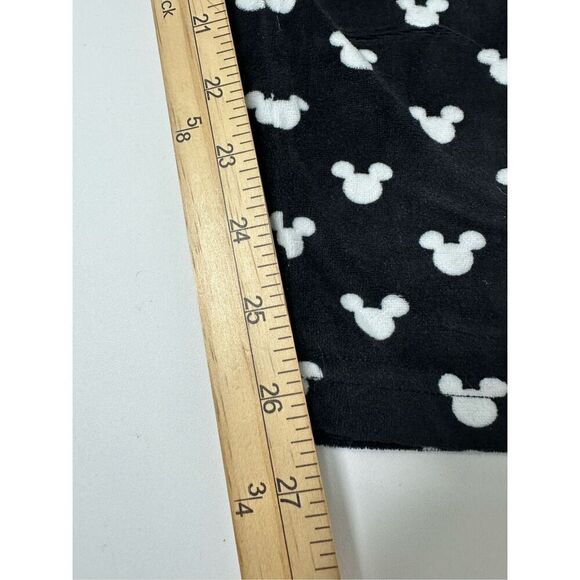 Disney Women’s Fleece Pajamas Pants Black White Elastic Waistband Size 2X - Picture 3 of 10